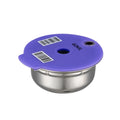 ICafilas Reusable Coffee Capsule Pods with Stainless Steel Refillable Filter Compatible with Tassimos Customer Designed Products