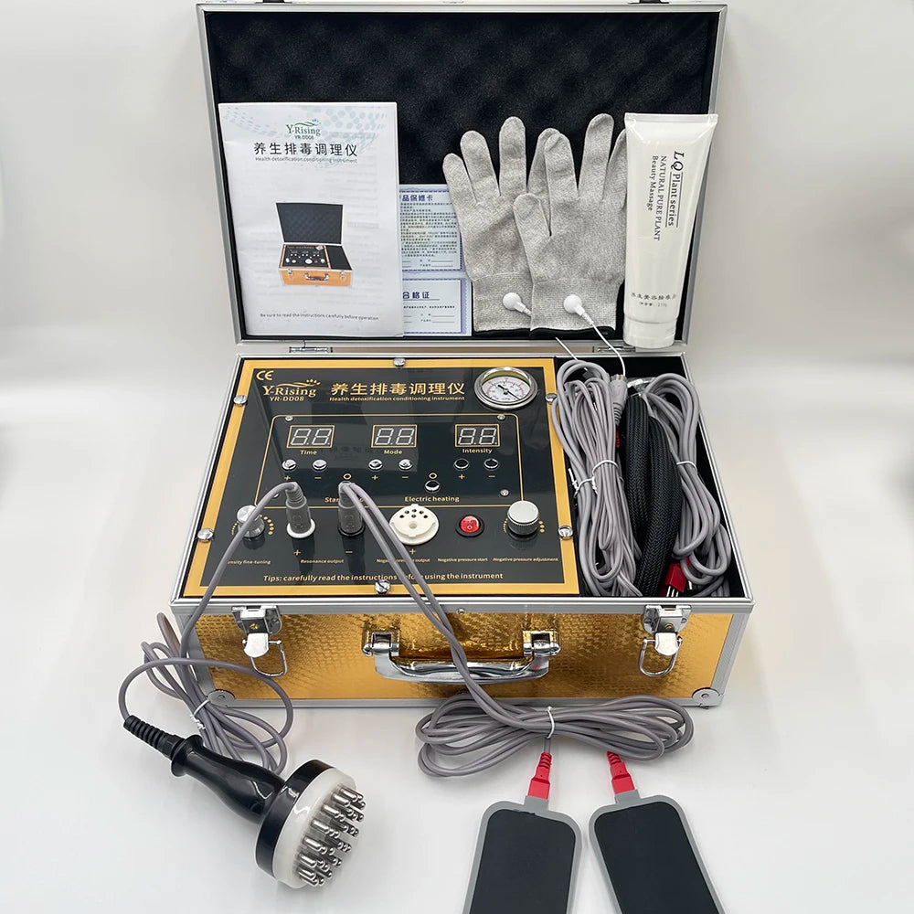 DDS Bioelectric Therapy Instrument Multi-function Body Bioelectric Meridian Dredge Pulse Physiotherapy Device
