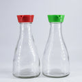 150ml Empty Clear Soy Sauce Olive Oil Vinegar Glass Bottle with Screw Cap and Screen Printing