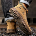 GUYISA New Safety Shoes European Standard Steel Toe Anti-smash and Anti-puncture Welder Safety Work Shoes