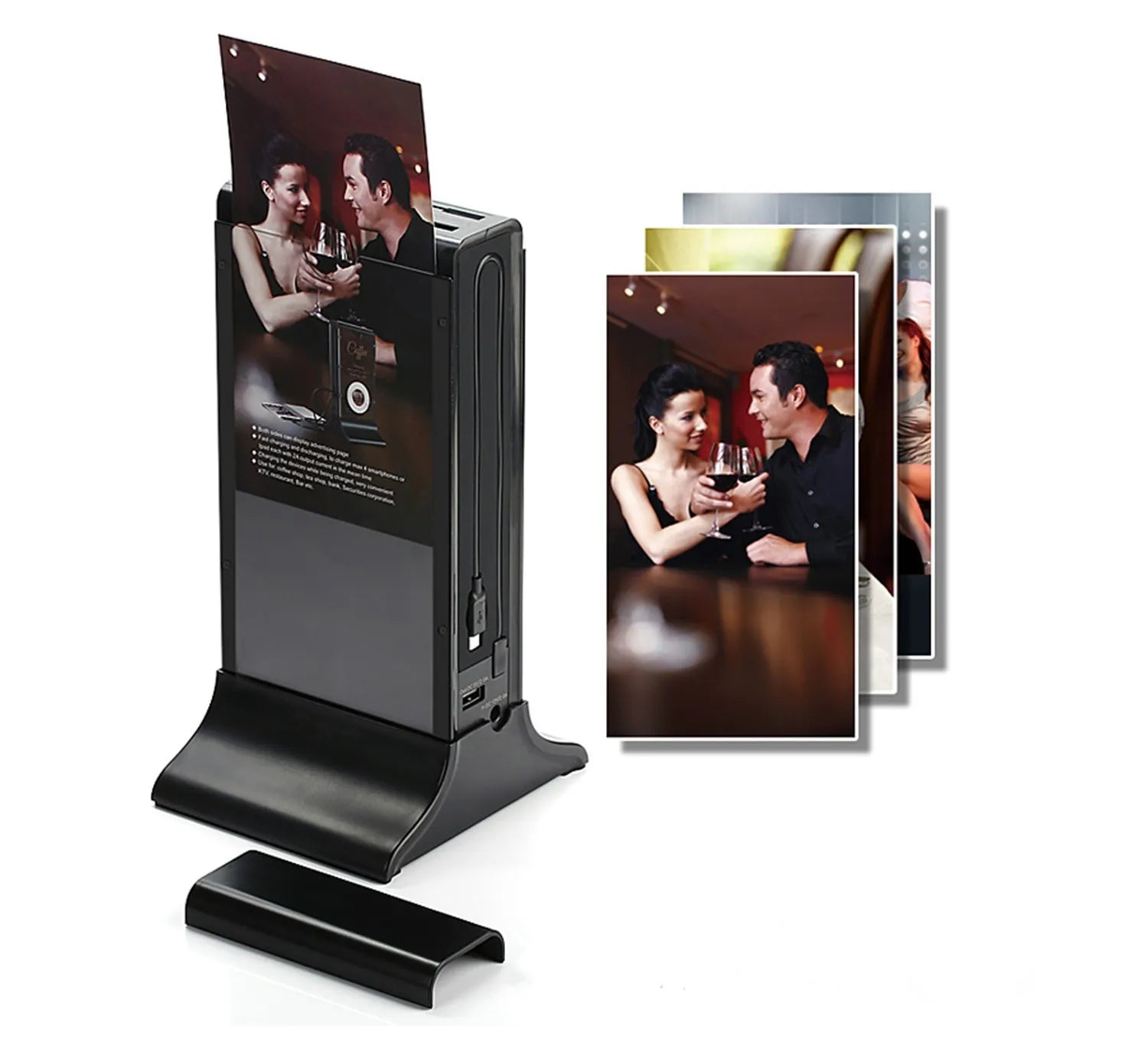 FYD-835S Acrylic Display Stand Digital Monitor Menu Order Loop Advertising Display Player Restaurant Bar Coffee Shop