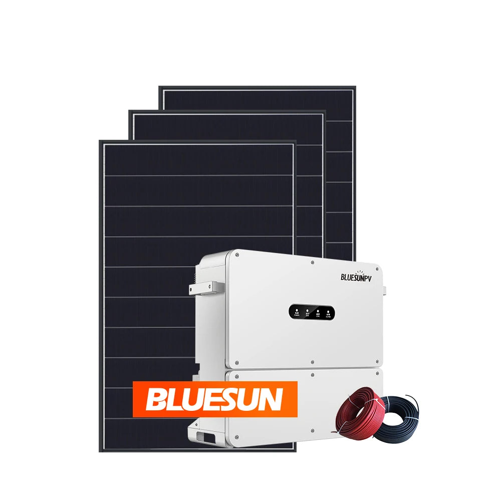 Commercial Grid Tie 50kw 100kw Complete Stock Solar System on Grid for Commercial Industrial Hotel Factory Using