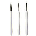 Latest Design Aurora Acrylic Handle Nylon Head Gel Liner Ultra Fine Nail Art Brush Custom Logo Professional Beauty Tool