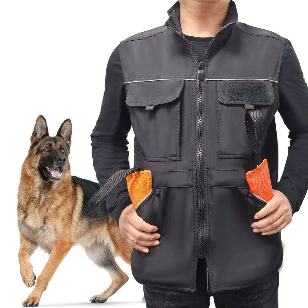 Wholesale Agile Training Dog Vest Sustainable PC Fabric Anti-Seizing Clothing Waterproof for Handler Equipment Outdoor Pet