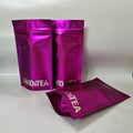Custom Printed Herbal Tea Packaging Bags - Empty Heat Seal Pouches for Loose Leaf