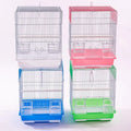 Factory Direct Luxury Modern Bird Cage Portable Metal Cage for Bird Breeding Classic Button Closure for Parrots MegaBDM