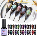 Missgel Cateyes Wholesale Nail Supplies Private Label Vegan Soak Off UV Color 9d Magnetic Cat Eye Nail Gel Polish