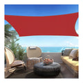 Sonnensegel Red Waterproof Polyester Sunshade Sail Outdoor Uv Block Sun Shade Sail Canopy
