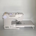 Automatic Touch Screen Computerized Flat-Bed Iron & Plastic Multi-function Single Needle Domestic Embroidery and Sewing Machine