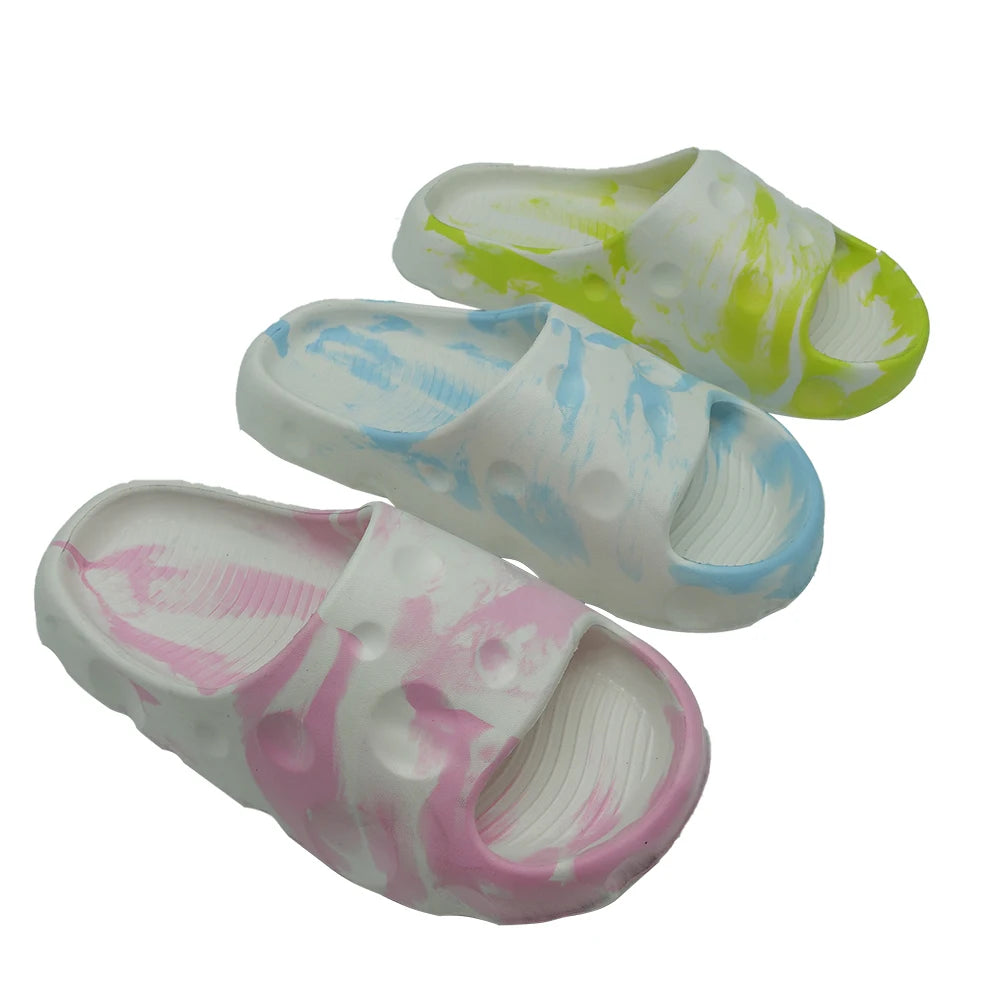 2024 Fashionable Open Toe Women's Sandals Colorful  for Outdoor Summer & Spring Evergreen Style