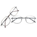Trendy Eyewear Latest Design Metal Optical Glasses Frame Simple Fashion Design Eye Glasses Frame