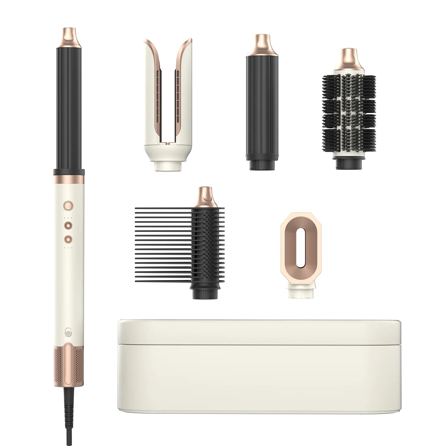 Mesky Professional 5 in 1 Styler Fohn Powerful Ceramic Ionic Salon Profsional Hair Dryer Brush Home Hot air Comb Hot air Brush