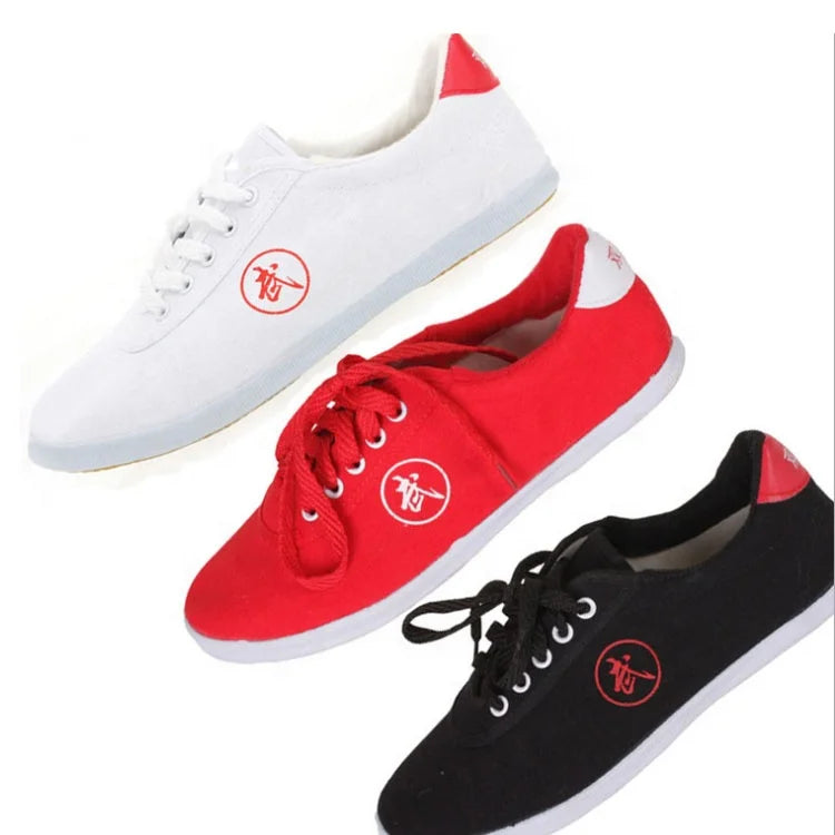 Chinese Professional Canvas Wear-resistant Martial Arts Kung Fu Shoes