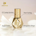 Star Speed Wholesale Microwave UV LED Eyelash Extension Glue with Private Label UV Lash Glue Uv Glue Eyelash