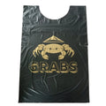 PE Plastic Disposable Aprons Accept Custom Order Disposable Sea Food Adult Bibs Lobster Crab Restaurant Apron for Eating