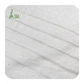 Quality 100% Cotton Voile Embroidery Fabric Woven Technique for Girls' Home Textile & Wedding Accessories in Stock