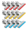 Kitchen Snack Bag Clips with Silicone Cover No More Sharp Edges Durable Stainless Steel Bag Clip