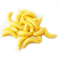 Newbility 20mm 0.4g Soft Bait Fishing Lures for Bass Trout Maggots Lure