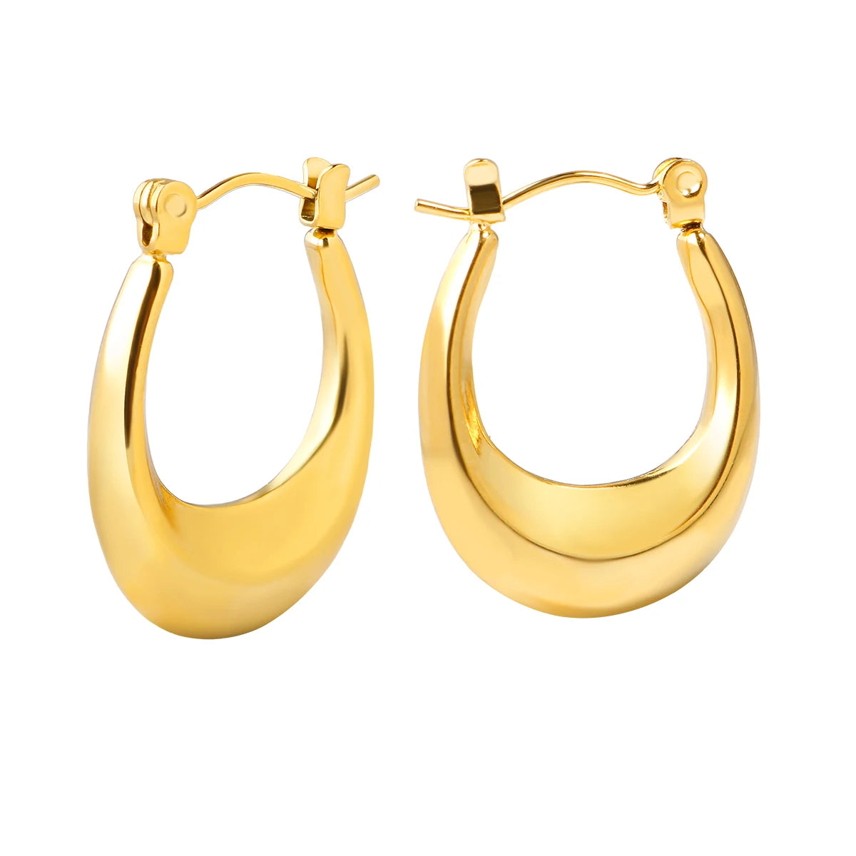 2025 New Style Fashion  316L Stainless Steel Jewelry Sweat Proof Stainless Steel Drop Earrings