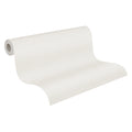 Germany Made Modern Non Woven Vinyl Wallpaper Stripes Plaid Light Grey Cream Linen Look Highly Wash-Resistant Bathroom