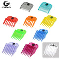 10PCS Professional Transparent Hair Clipper Gurads Limit Guide Comb Universal Guards Limit Guide Comb