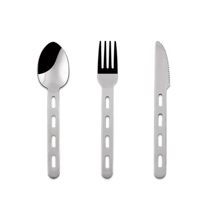 Wholesale Multi-purpose Folding Cutlery Camping Gear Collapsible Cutlery Outdoor Tableware