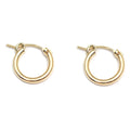 Beadsnice 14K Gold Filled Hoop Earrings Charms 5 Pairs