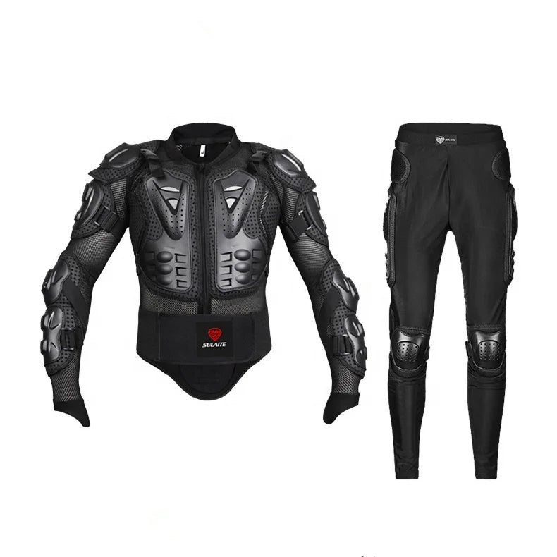Motocross Protector Armor Motorcycle Jacket and Pants Moto Turtle Protection Riding Clothes Jackets Pant