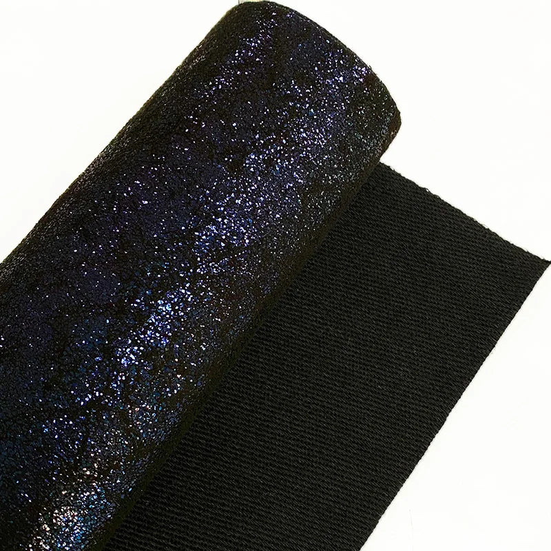 30*135CM Metallic Crack Soft Faux Leather for Making Shoe Upper/Bag/Wallet/Wallpaper/Craft