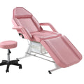MEDIGE Manufacturer Beauty Salon Furniture Facial Bed Massage Chair Full Body Manual Adjustable Massage Table with Armrest