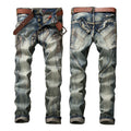 Factory Manufacturers Customize Denim Jeans Mendistressed Fashion Style New Jogger Jean Pantshigh Stretch Men's Jeans