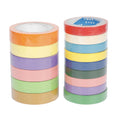 Natural Rubber Adhesive Painting Paint Custom Colorful Low Tack Crepe Multi Color Masking Tape