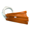 Nuoyan New 24v 50w Solvent Printer Heating Strip 300MM Length 30MM Width for Allwin/Myjet/Phaeton/Flora Inkjet Printer