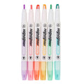 Double-Sided Pen Window Clear View Highlighter Stick Nite Write Pen Highlighter Markers