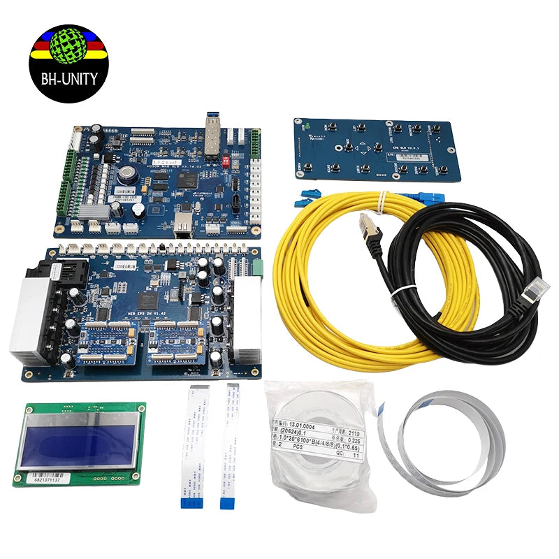 Hoson I3200 Board Kit Double Head Network Board U1 Printhead Printer Circuit Board Set UV Printers Upgrade New Retrofitted