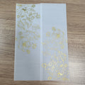 5*7inch Rose Gold Foil Carte d Invitation Mariage Wedding Card Passport Bridal Shower Vellum Paper Wedding Invitation Card