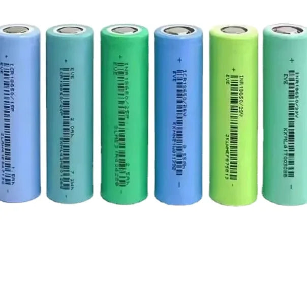 Rechargeable 18650 Cylindrical Li Ion Battery 3.7v 2000mah 2200mah 2500mah 2600mAh 2900mAh 3C 5C 10C Solar Lithium Ion Battery