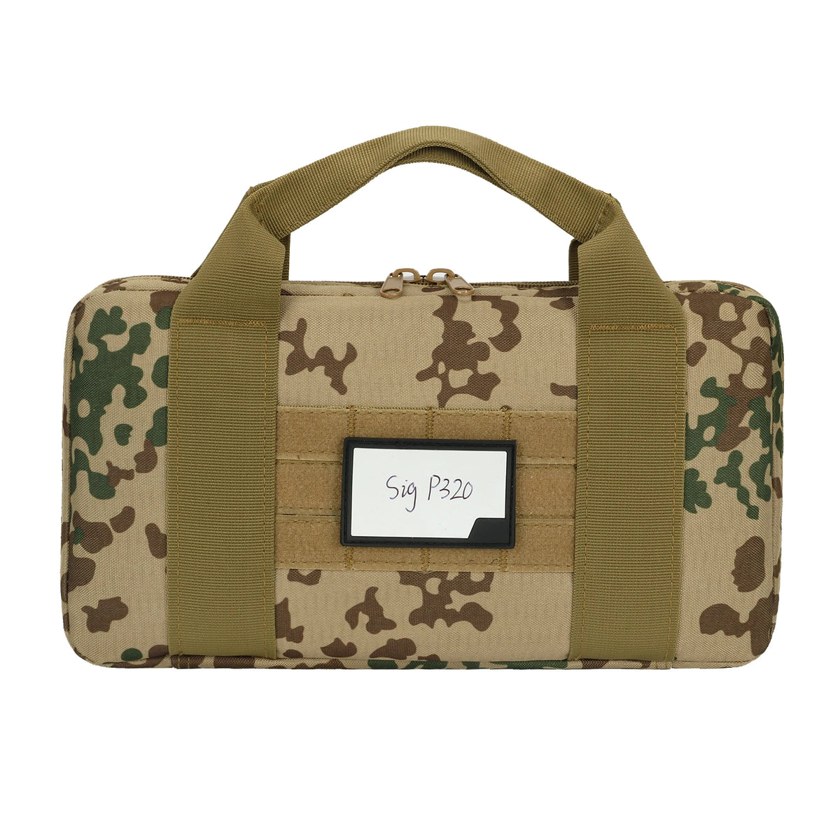Durable Fully Padded Protective Soft Gun Case with Soft Velveteen Fiream Magazine Tool Carry Handbag Shooting Range Bag