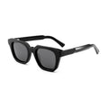 Vintage Trendy Square Rectangle Accessories Driving Shades Custom Logo Acetate UV400 Square Custom Logo Polarized Sunglasses