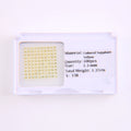 VOAINO 1.3 mm 1.37cts 100 Pcs Melee Natural Yellow Sapphire Stone Bulk Gemstone for Jewelry Making