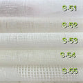 Home Sheer Curtain Solid Color Voile Chiffon Fabric Drape Window Curtain for Living Rooms