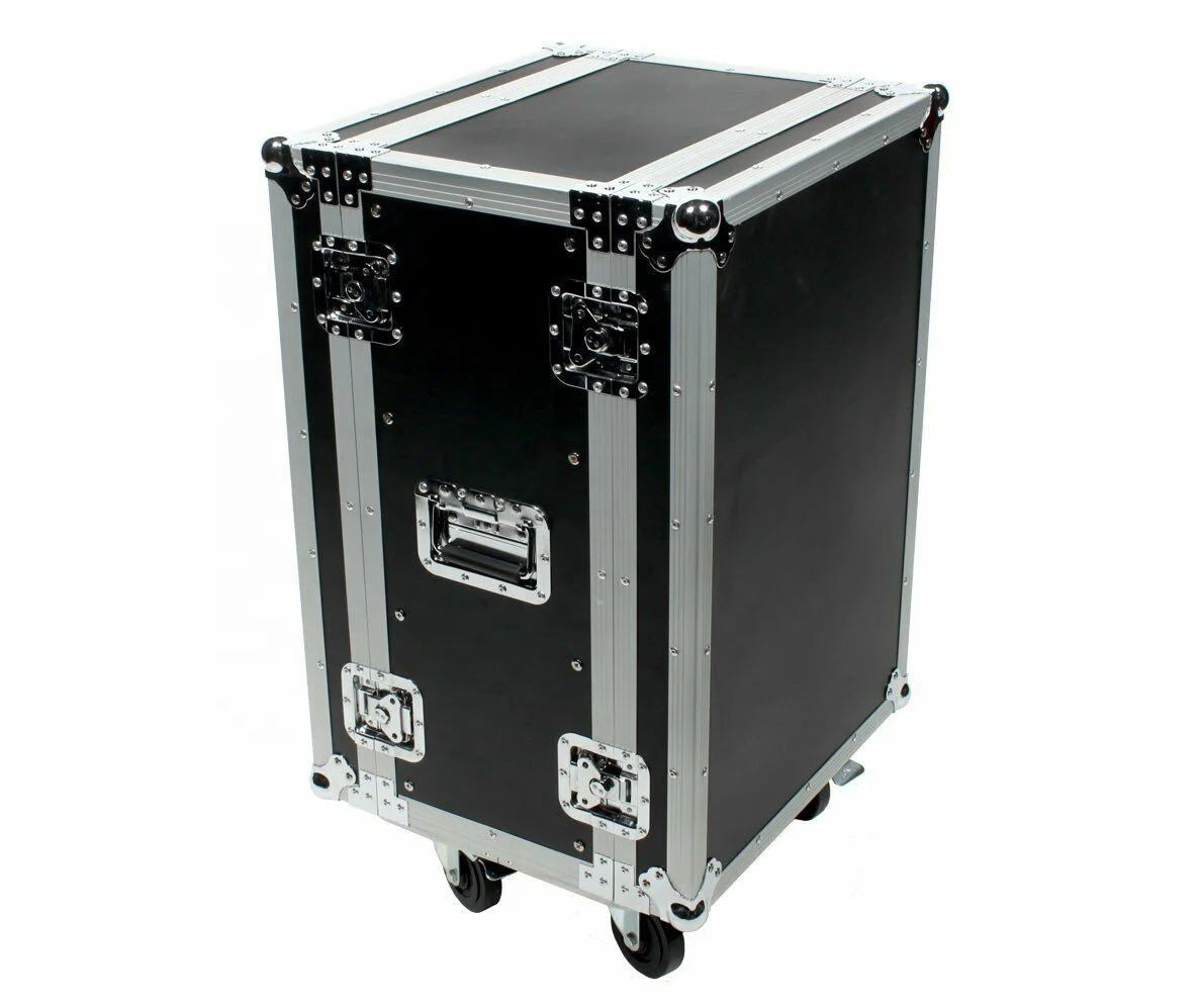 16 Space ATA Effects Rack Flight Case With Casters 16U