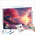 N-2126 Manufacturer Wholesale 5D Diamond Painting DIY Kits Custom Home Decor Landscape Wall Art Printed Watercolor Medium