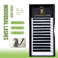 Matte Black Russian Volume Lashes Classic Individual Eyelash Extensions Cashmere Lashes Natural Lash Supplier