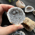 Natural Agate Crystal Cave High Quality Treasure Bowl Shiny Crystals Agate Geode Druzy