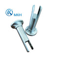 Toilet Cubicle Hardware Fitting Adjustable 10CM 304SS Toilet Support Leg for 18mm Toilet Phenolic Compact Panels