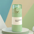 FX Factory 150ml Green Color Mini Tumblers Small Capacity Drinking Bottle With Straw Bounce Lids and Custom Logo Printing