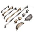 Oukali New Release Antique Classic Furniture Cabinet Handle Kitchen Drawer Home Office Hardware Knob Pull Handles