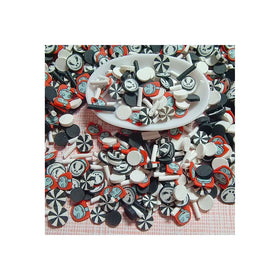 Polymer Clay Bear Claw Slices Sprinkles Slime Stuffing Mini Confetti Slime Supplies Play Toys Nail Craft