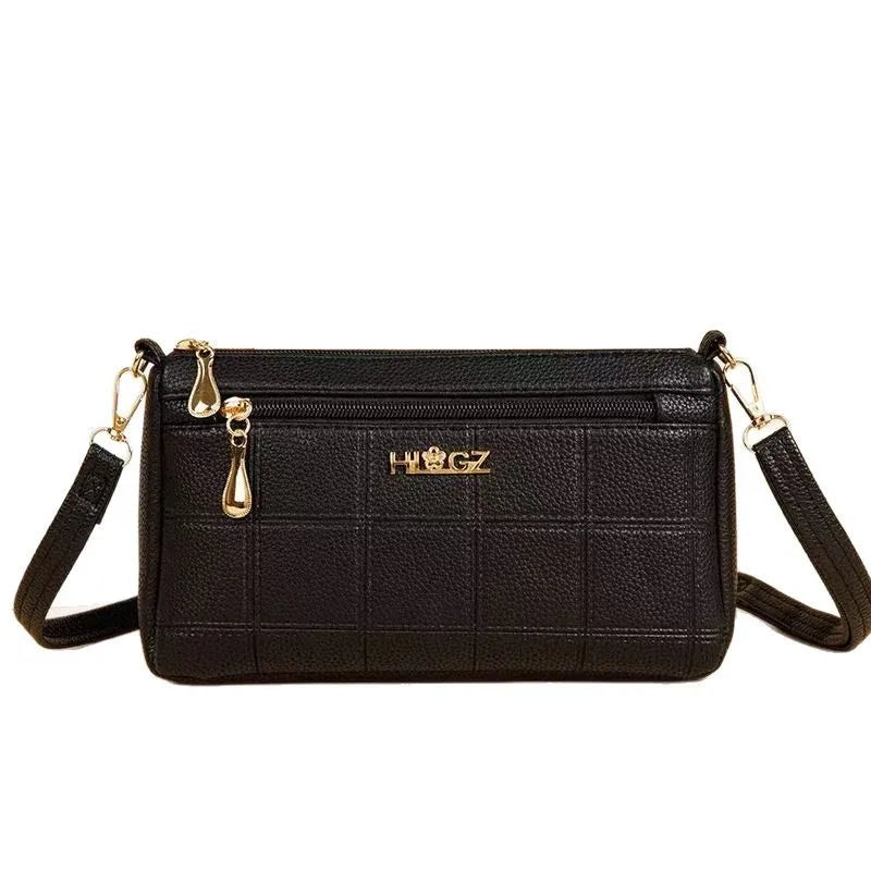 NewCrossbody Women's Bag Splicing square Simple Fashion Casual Women's Shoulder Bag Leisure Everything Diagonal Small square Bag